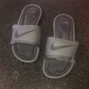 Nike women’s slip-on sandals w COMFORT-footbed